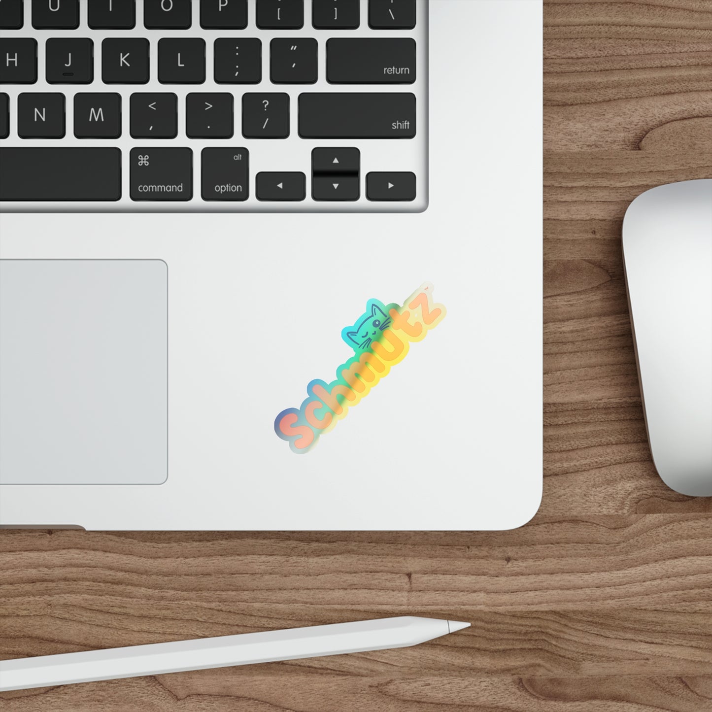 Schmütz Holographic Stickers – Fun Vibrant Die-Cut Vinyl Print