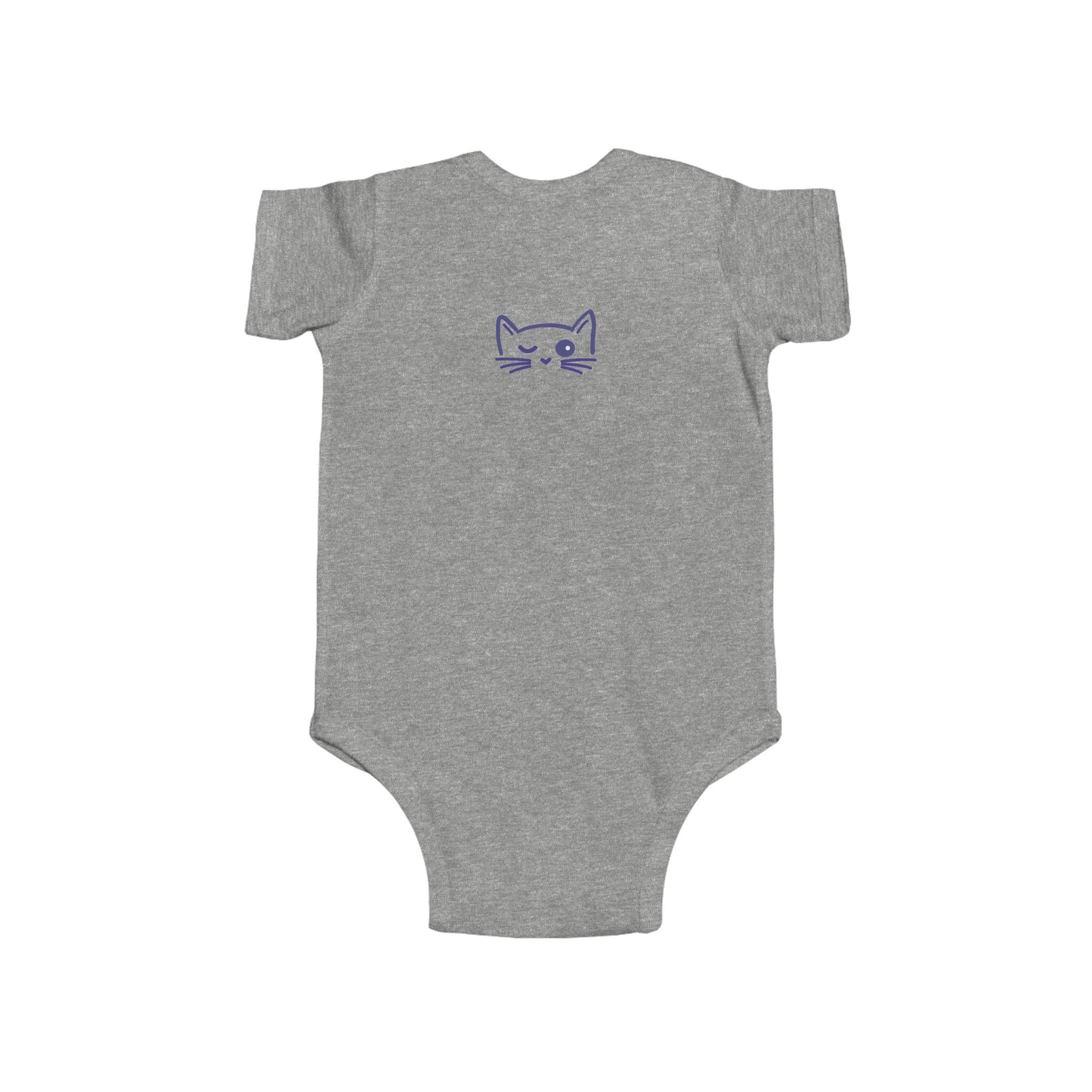 Cute Cat-Themed Infant Bodysuit – ‘Schmütz’ Design for Your Little On