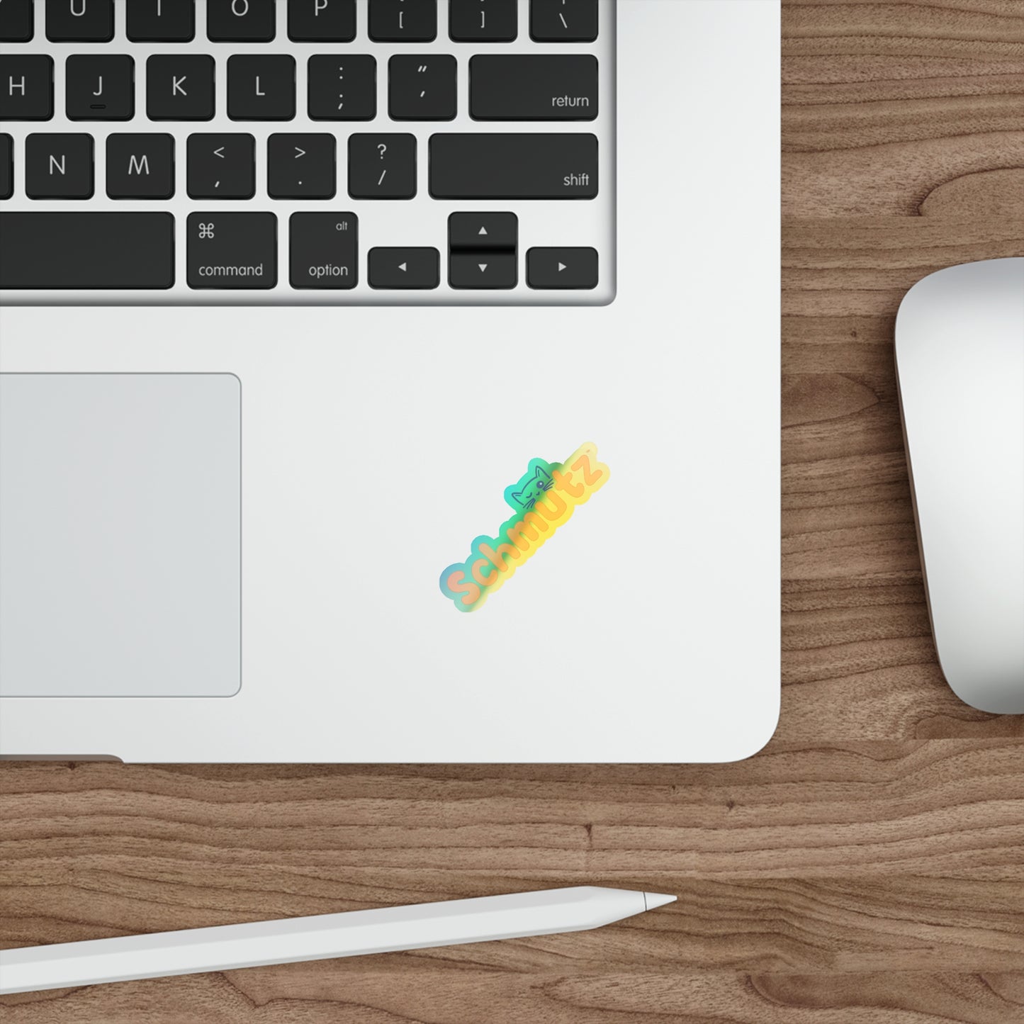 Schmütz Holographic Stickers – Fun Vibrant Die-Cut Vinyl Print
