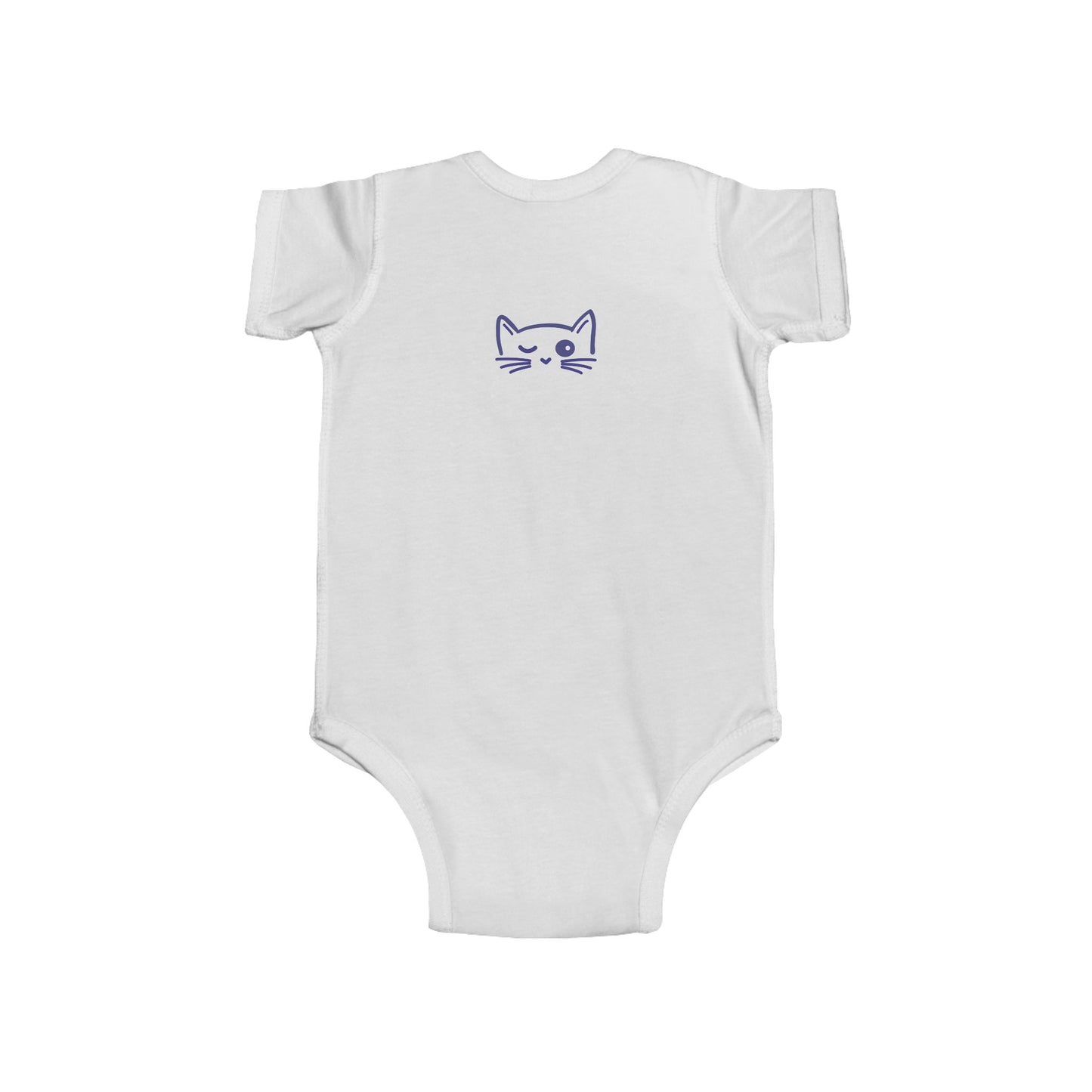 Cute Cat-Themed Infant Bodysuit – ‘Schmütz’ Design for Your Little On