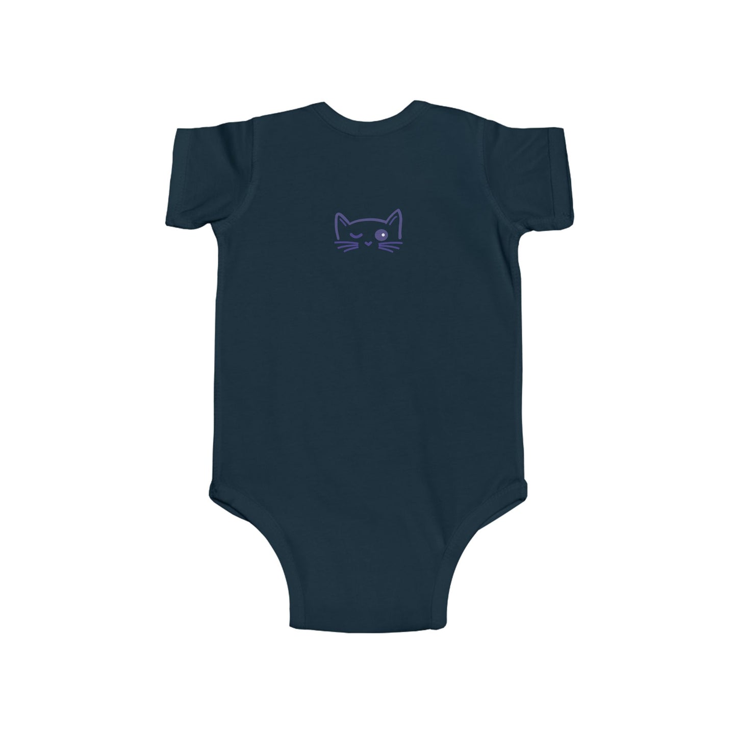 Cute Cat-Themed Infant Bodysuit – ‘Schmütz’ Design for Your Little On