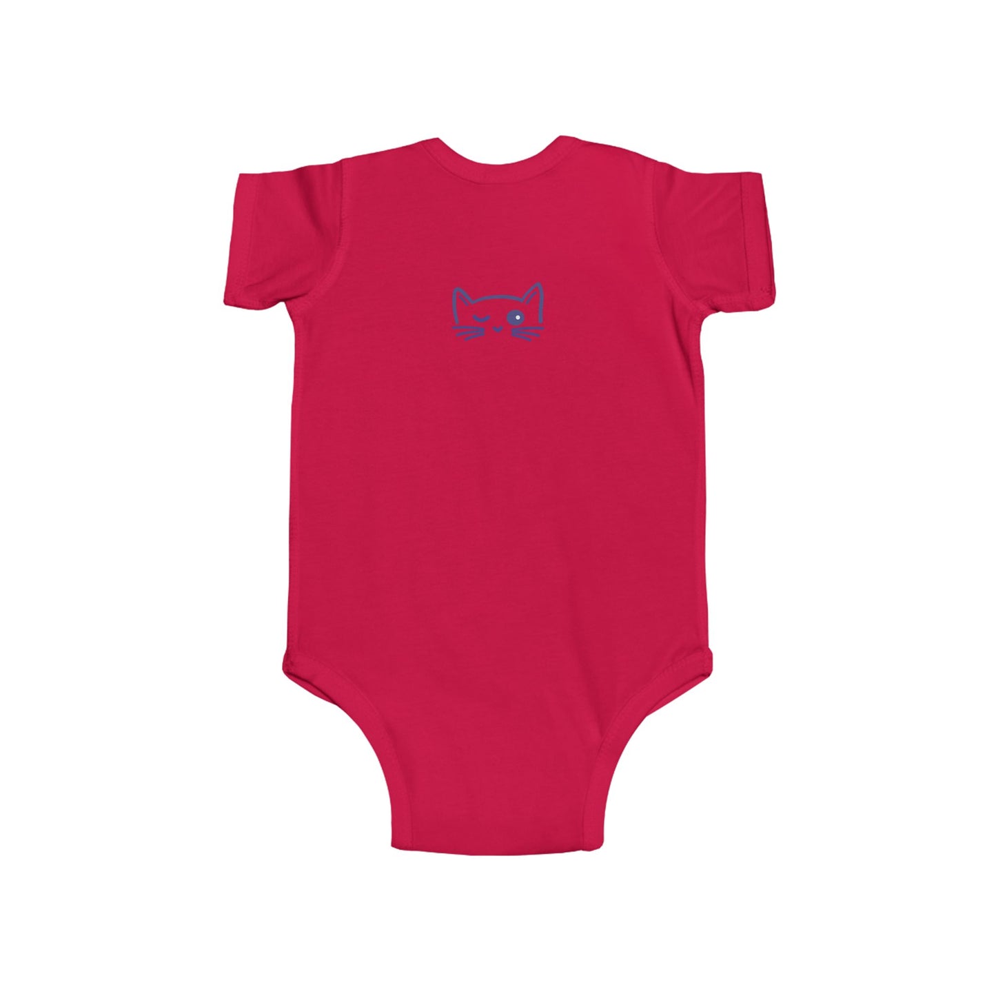 Cute Cat-Themed Infant Bodysuit – ‘Schmütz’ Design for Your Little On