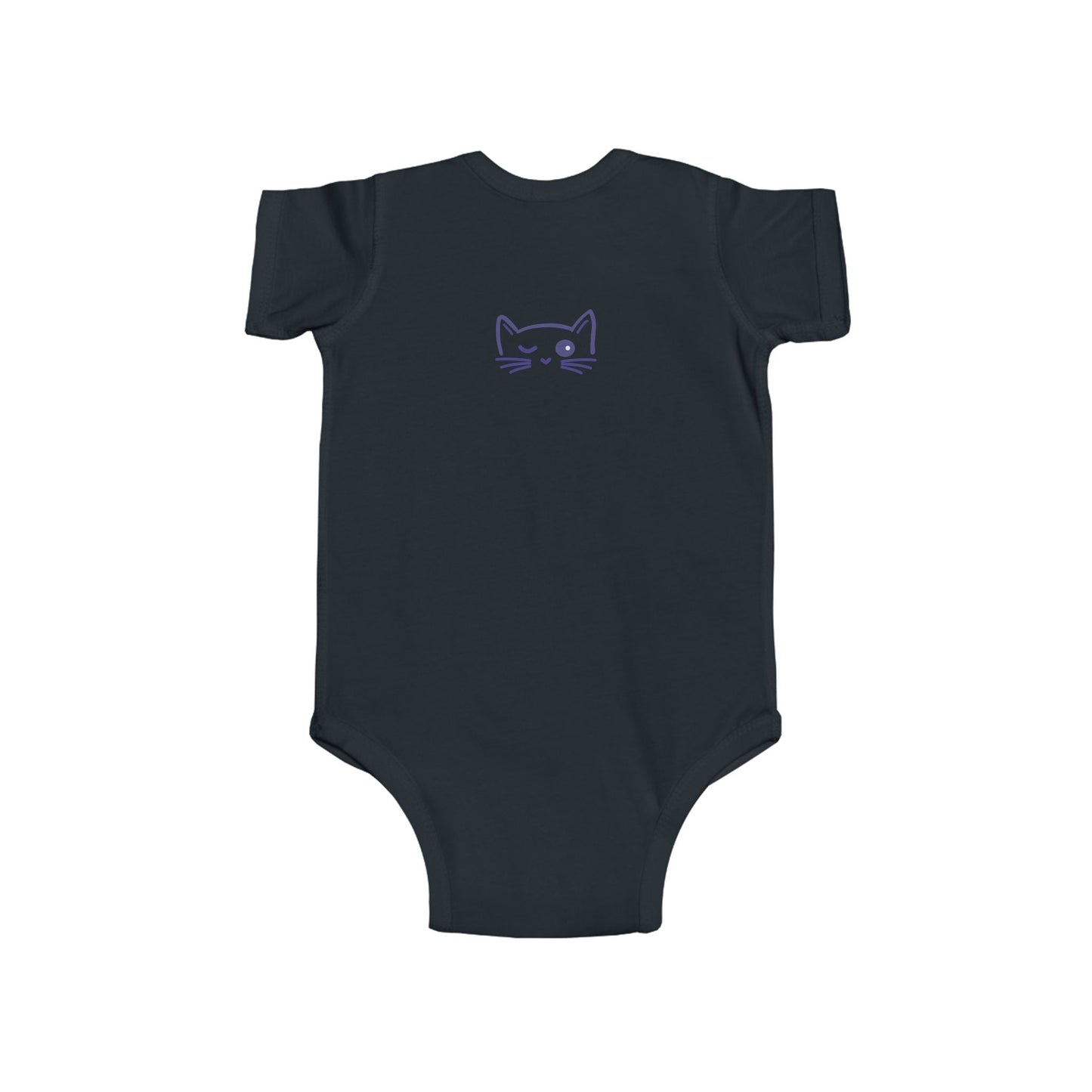 Cute Cat-Themed Infant Bodysuit – ‘Schmütz’ Design for Your Little On