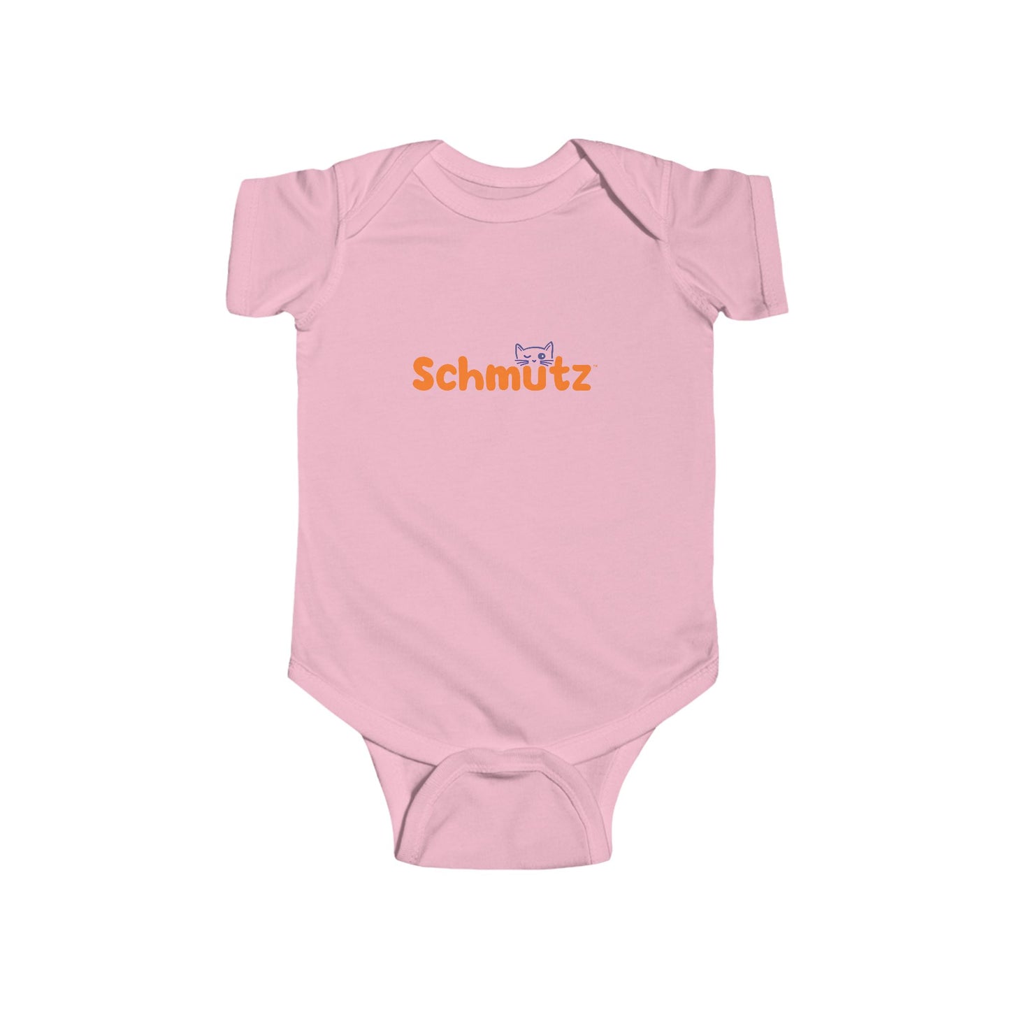 Cute Cat-Themed Infant Bodysuit – ‘Schmütz’ Design for Your Little On