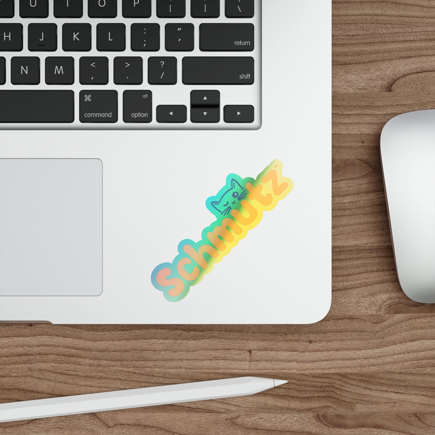 Schmütz Holographic Stickers – Fun Vibrant Die-Cut Vinyl Print