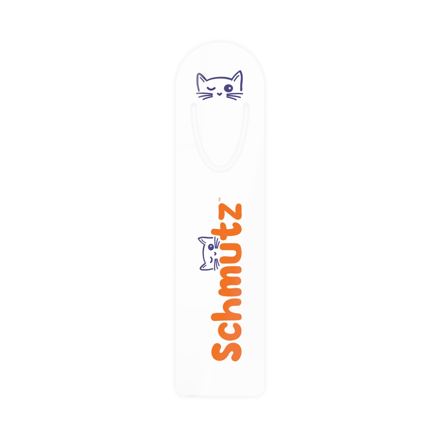 'Schmütz' Whimsical Bookmark – Stainless Steel Page Marker (1.25" x 5") [FREE SHIPPING]*