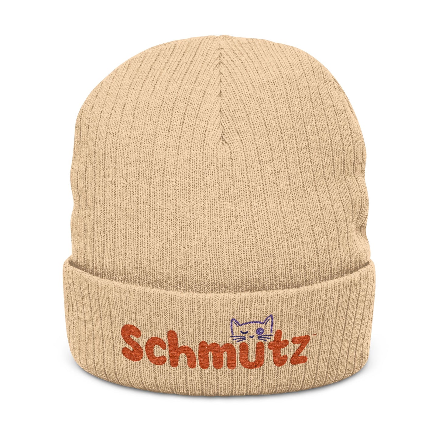 Cozy Ribbed Knit Beanie – Schmütz Cat Edition [FREE SHIPPING]